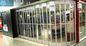 SGS 2200mm Length Foldable Glass Doors For Super Market